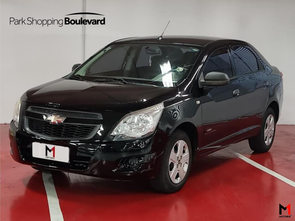 CHEVROLET COBALT LS 1.4 FLEX 4P MANUAL - 2013 - PRETO