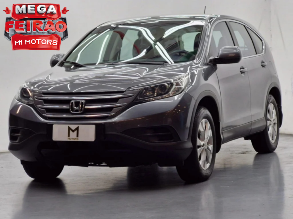 HONDA CRV LX 2.0 FLEX CVT - 2013 - CINZA