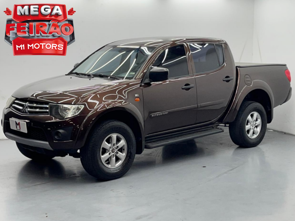 Imagem do veículo MITSUBISHI L200 TRITON HLS CD 2.4 4X2 FLEX MANUAL - 2015 - MARROM