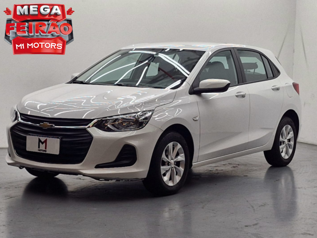 Imagem do veículo CHEVROLET ONIX HATCH LT 1.0 FLEX MANUAL - 2023 - BRANCO