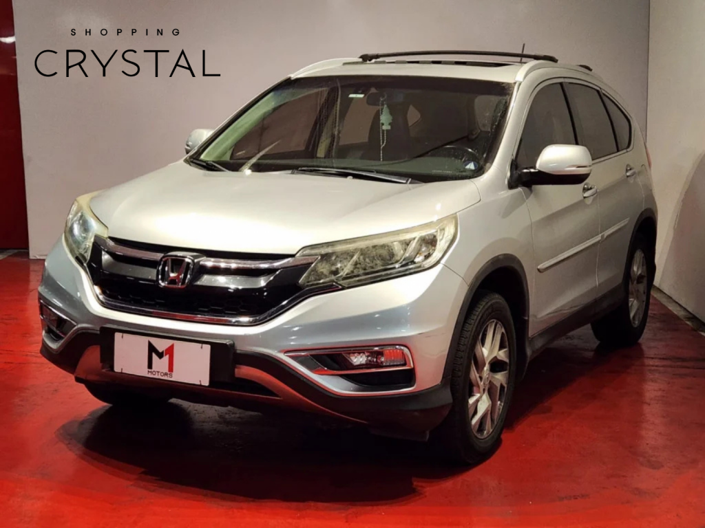 HONDA CRV EXL 4X4 2.0 FLEX AUTOMÁTICO - 2015 - PRATA