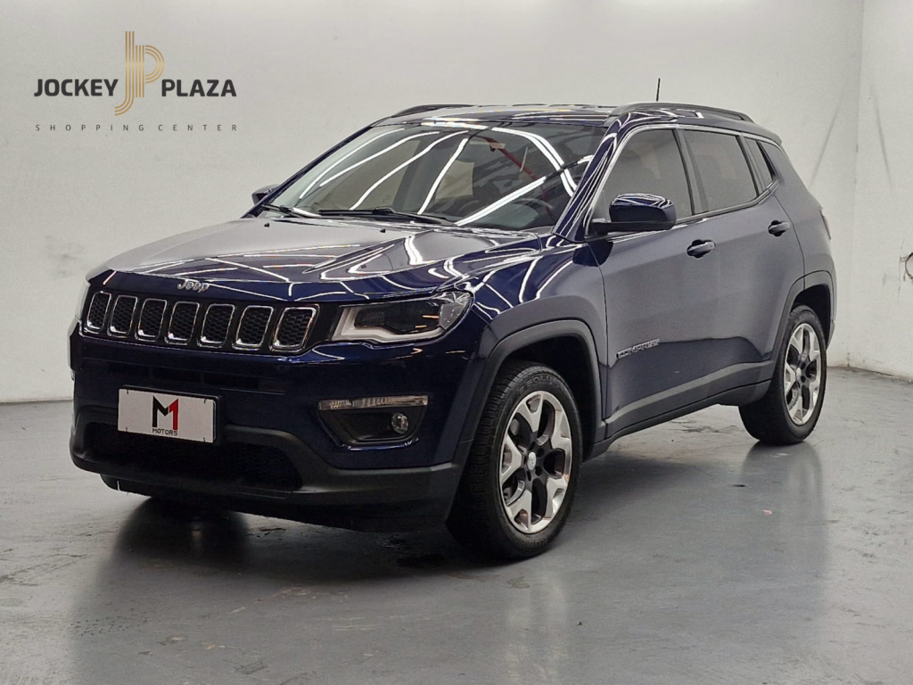 Imagem do veículo JEEP COMPASS LONGITUDE 2.0 FLEX AUTOMÁTICO - 2019 - AZUL
