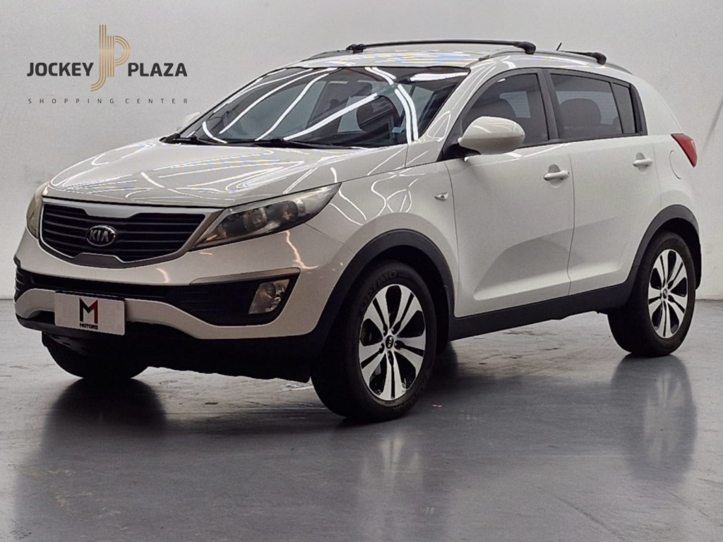 KIA SPORTAGE LX 2.0 FLEX AUTOMÁTICO - BRANCO - 2014