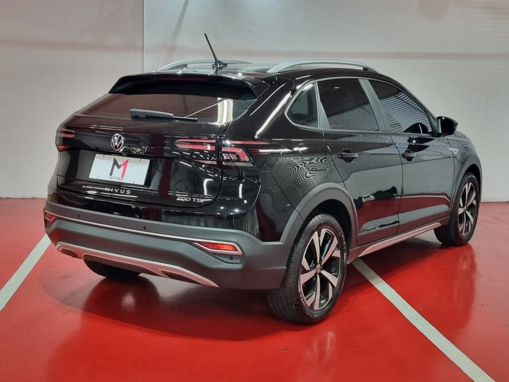 Imagem do veículo VOLKSWAGEN NIVUS HIGHLINE 1.0 200 TSI FLEX AUTOMÁTICO - 2024 - PRETO