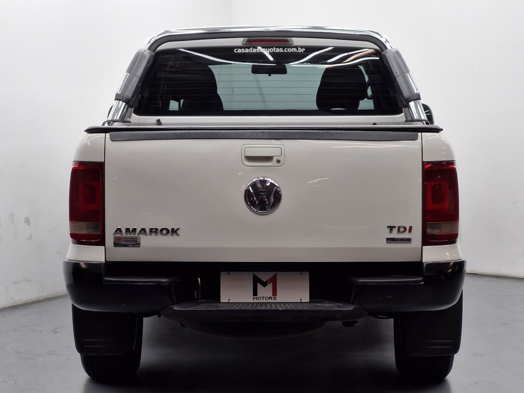 Imagem do veículo VOLKSWAGEN AMAROK TRENDLINE CD 2.0 4X4 TURBO DIESEL MANUAL - 2013 - BRANCO