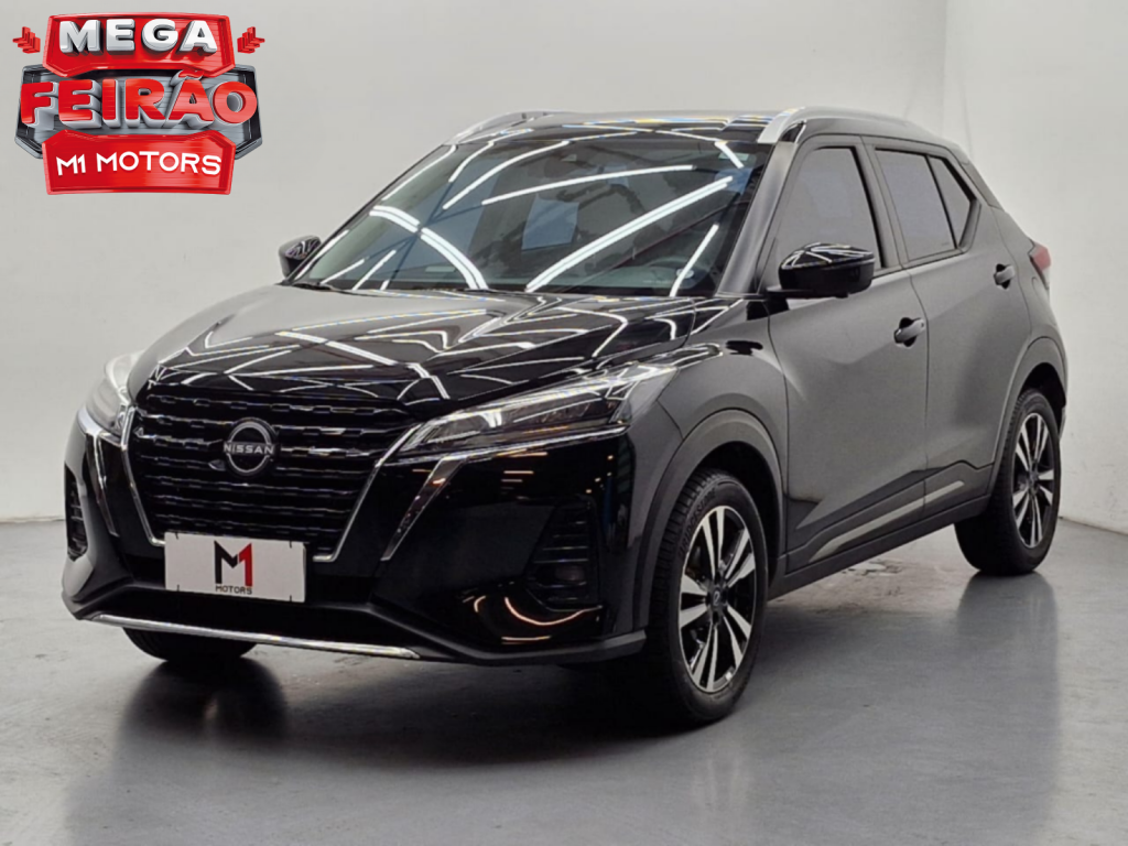 NISSAN KICKS EXCLUSIVE 1.6 FLEXSTART CVT - 2024 - PRETO
