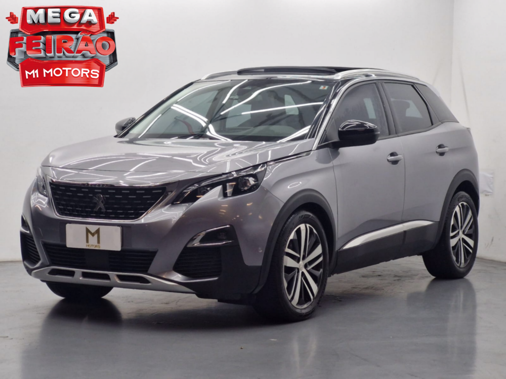 Imagem do veículo PEUGEOT 3008 GRIFFE PACK 1.6 THP GASOLINA AUTOMÁTICO - 2019 - CINZA