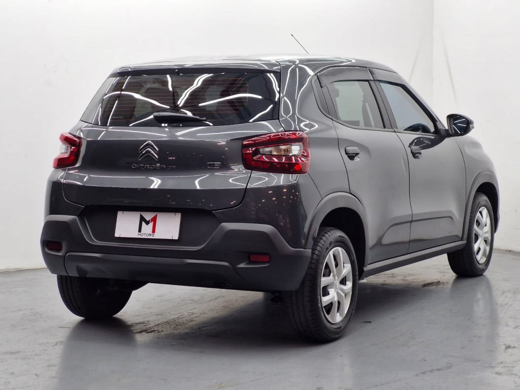 Imagem do veículo CITROËN C3 LIVE PACK 1.0 FLEX MANUAL - 2025 - CINZA