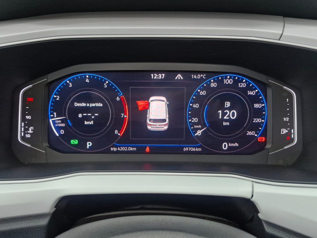 Imagem do veículo VOLKSWAGEN T-CROSS HIGHLINE 1.4 250 TSI FLEX AUTOMÁTICO - 2021 - PRETA