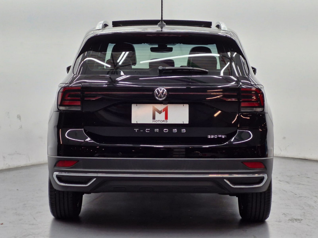 Imagem do veículo VOLKSWAGEN T-CROSS HIGHLINE 1.4 250 TSI FLEX AUTOMÁTICO - 2021 - PRETA
