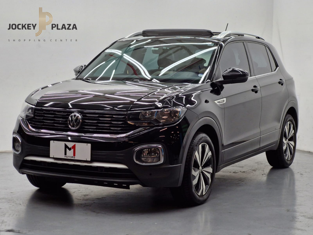 Imagem do veículo VOLKSWAGEN T-CROSS HIGHLINE 1.4 250 TSI FLEX AUTOMÁTICO - 2021 - PRETA