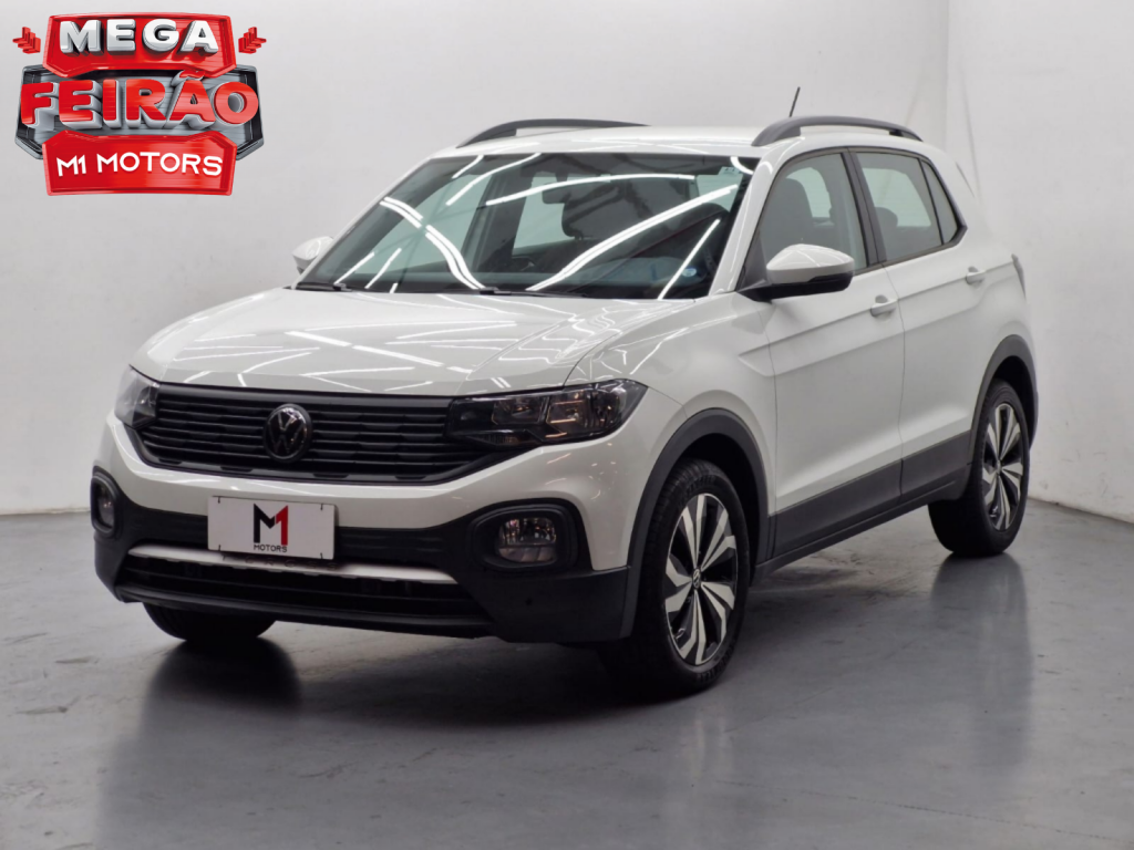 Imagem do veículo VOLKSWAGEN T-CROSS 200 1.0 TSI FLEX AUTOMÁTICO - 2024 - BRANCO