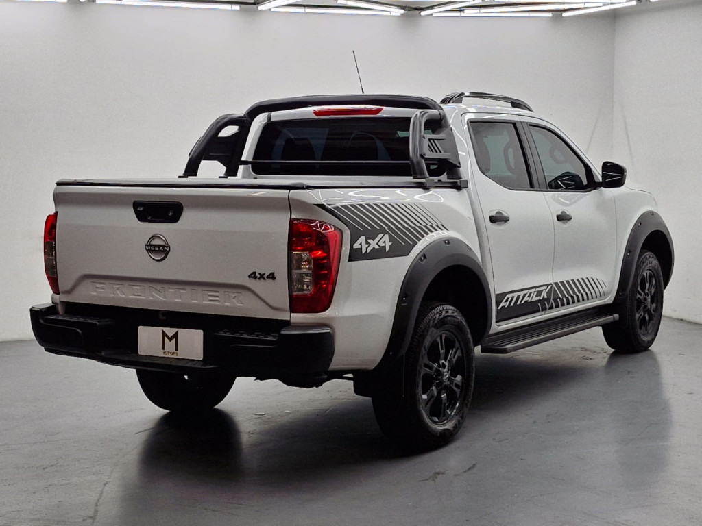 Imagem do veículo NISSAN FRONTIER ATTACK CD 2.3 4X4 TURBO DIESEL AUTOMÁTICO - 2025 - BRANCO