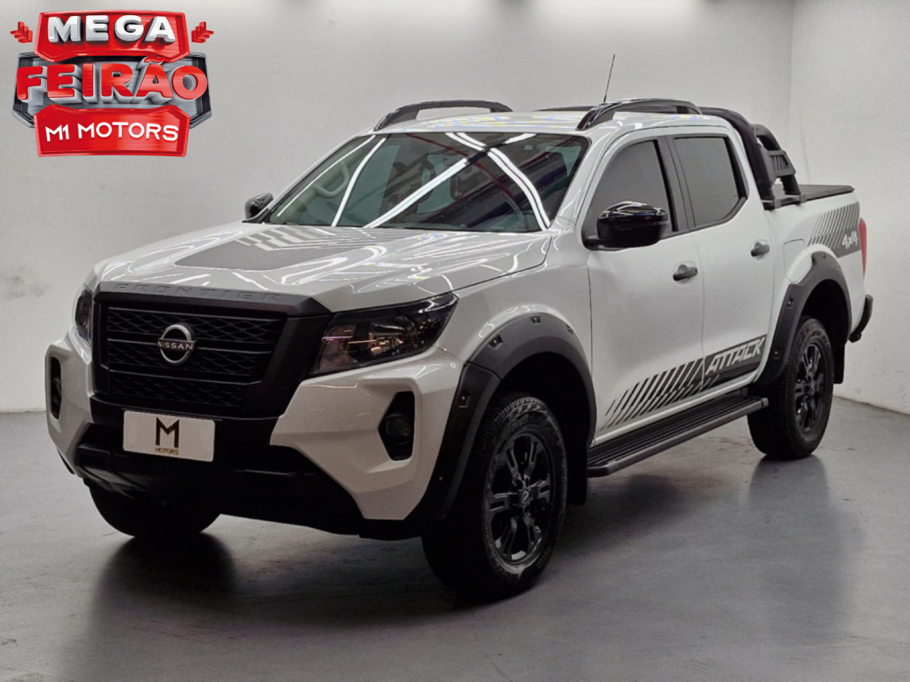 Imagem do veículo NISSAN FRONTIER ATTACK CD 2.3 4X4 TURBO DIESEL AUTOMÁTICO - 2025 - BRANCO