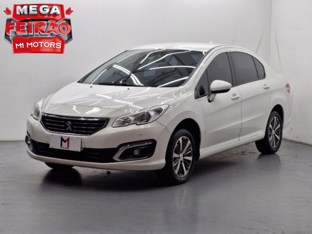 PEUGEOT 408 BUSINESS 1.6 TURBO FLEX  AUTOMÁTICO - 2017 - BRANCO
