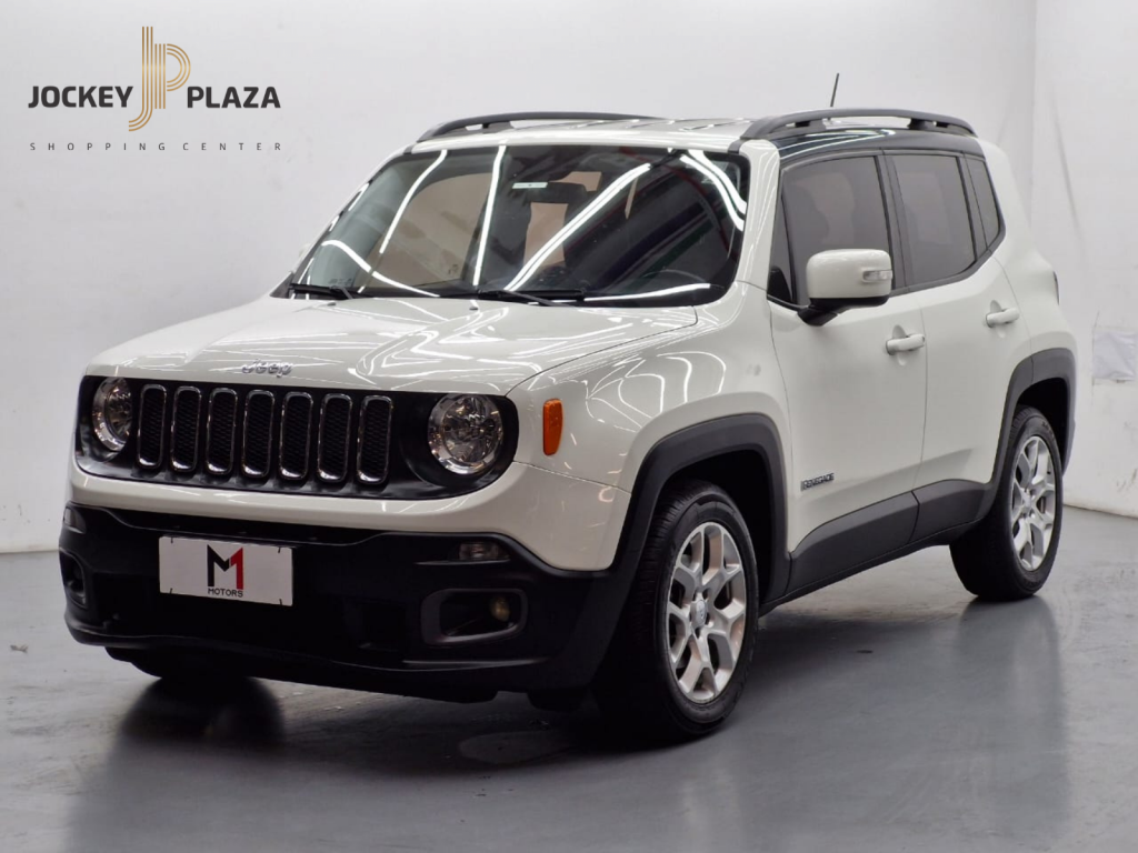 JEEP RENEGADE LONGITUDE 1.8 FLEX AUTOMÁTICO - 2016 - BRANCO