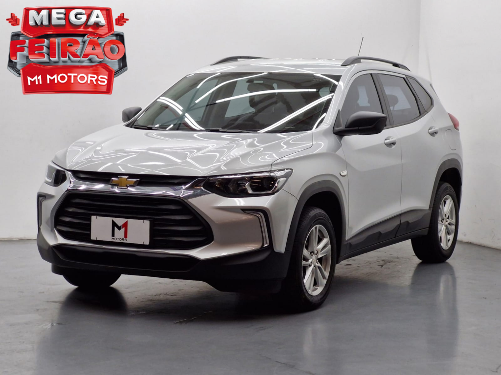 Imagem do veículo CHEVROLET TRACKER 1.0 TURBO FLEX AUTOMÁTICO - 2021 - PRATA