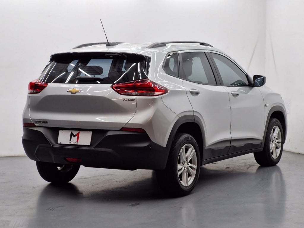 Imagem do veículo CHEVROLET TRACKER 1.0 TURBO FLEX AUTOMÁTICO - 2021 - PRATA
