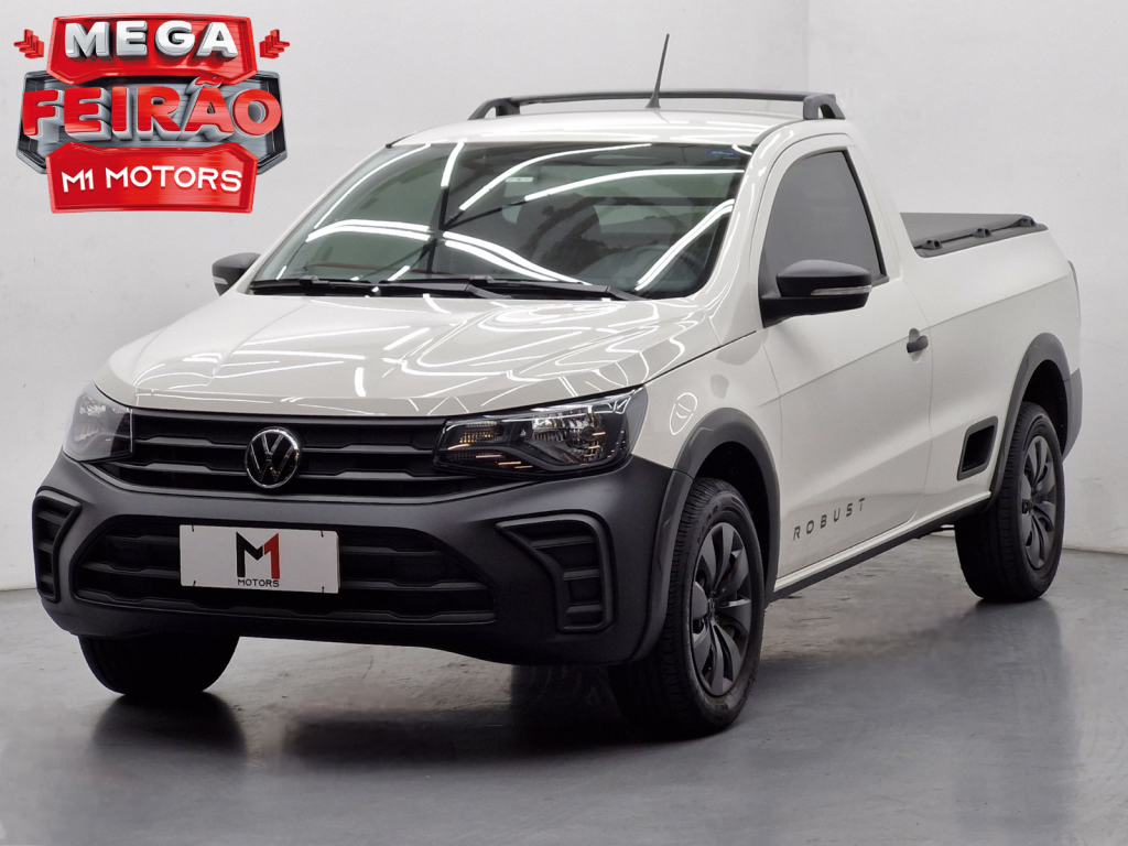 VOLKSWAGEN SAVEIRO ROBUST CS 1.6 MSI FLEX - 2025 - BRANCA