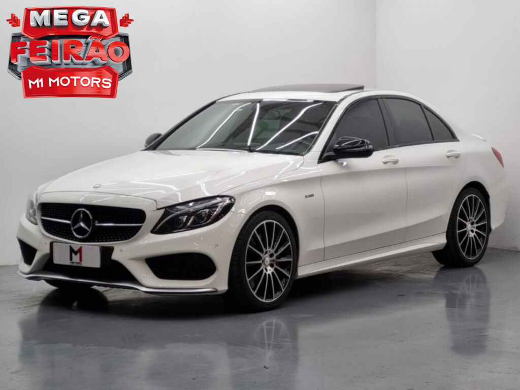 MERCEDES-BENZ C 450 AMG SPORT 3.0 4MATIC GASOLINA 7G-TRONIC - 2016 - BRANCO