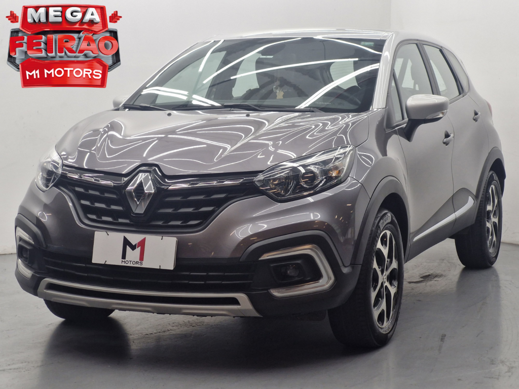 RENAULT CAPTUR INTENSE 1.3 TCE FLEX X-TRONIC - 2022 - CINZA