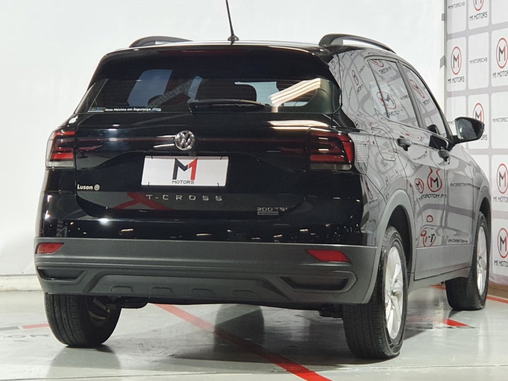 Imagem do veículo VOLKSWAGEN T-CROSS 1.0 200 TSI FLEX AUTOMÁTICO - 2020 - PRETO