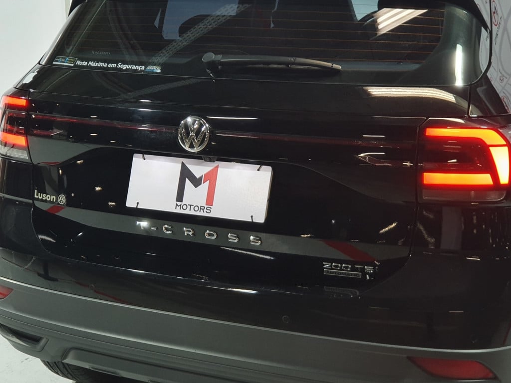 Imagem do veículo VOLKSWAGEN T-CROSS 1.0 200 TSI FLEX AUTOMÁTICO - 2020 - PRETO