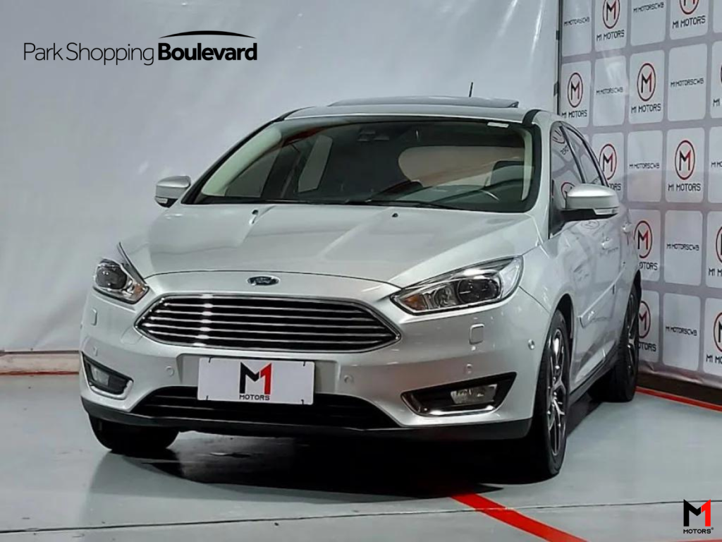 FORD FOCUS TITANIUM PLUS 2.0 FLEX 4P AUTOMATIZADO 6M - 2016 - PRATA