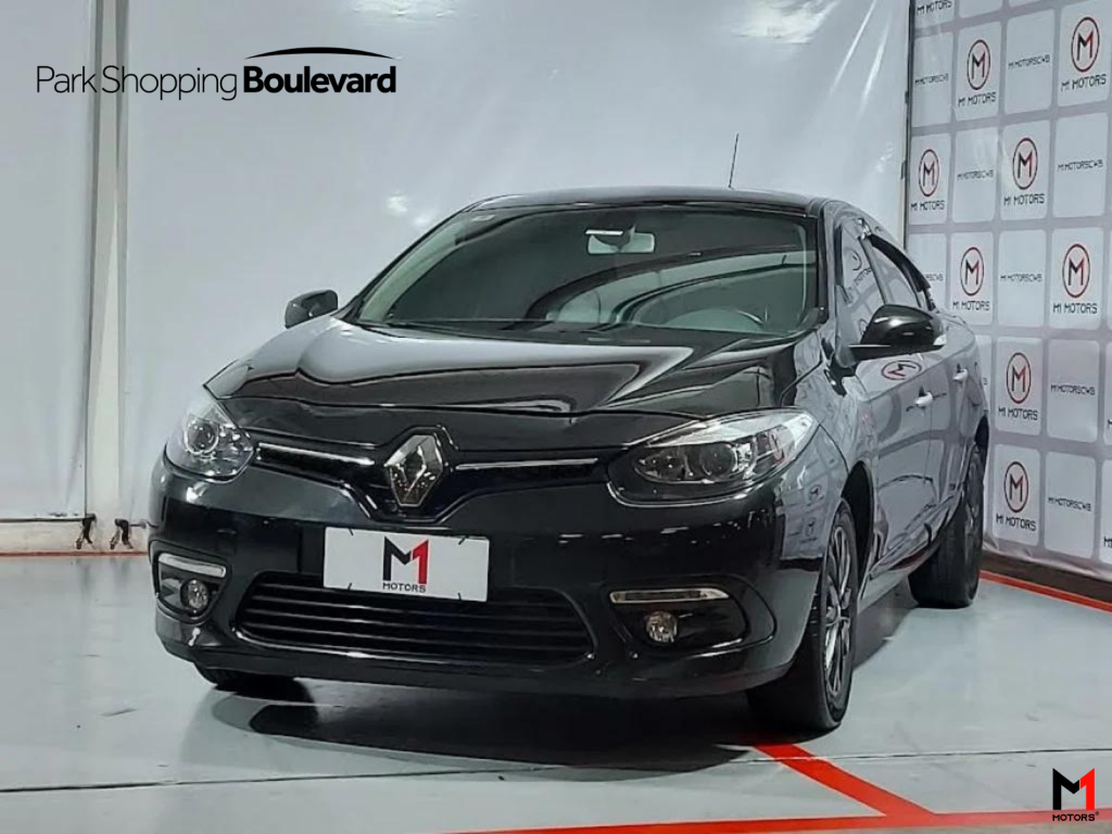 RENAULT FLUENCE DYNAMIQUE 2.0 FLEX 4P CVT - 2015 - PRETO
