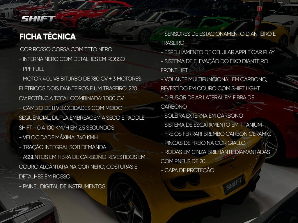 Imagem do veículo FERRARI SF90 STRADALE 2022