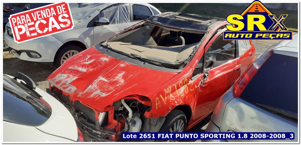 Imagem do veículo FIAT PUNTO 1.8 SPORTING 16V FLEX 4P MANUAL