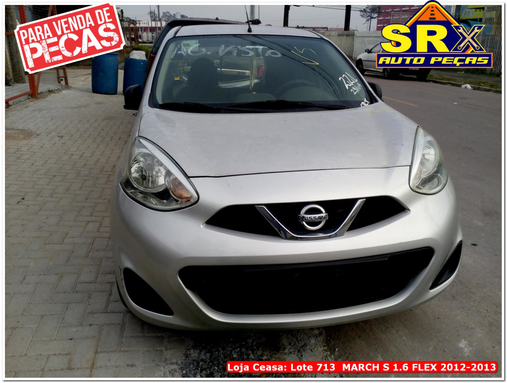 Imagem do veículo NISSAN MARCH 1.6 S 16V FLEX 4P MANUAL