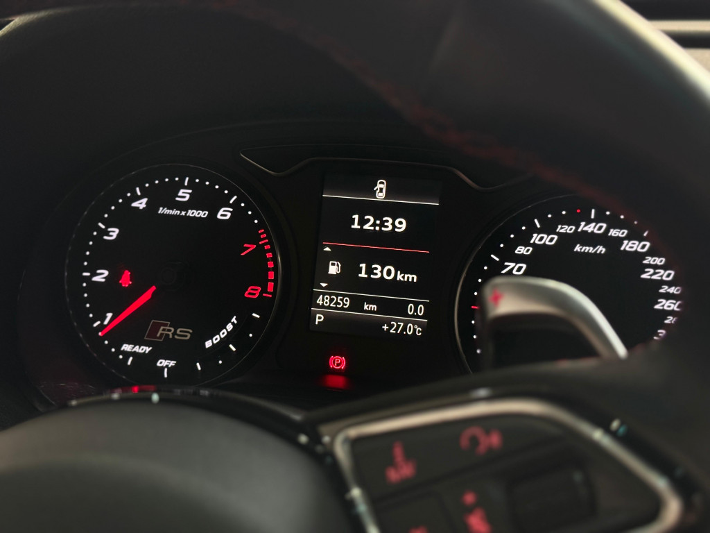 Imagem do veículo AUDI RS3 2.5 TFSI SPORTBACK QUATTRO GASOLINA 4P S-TRONIC