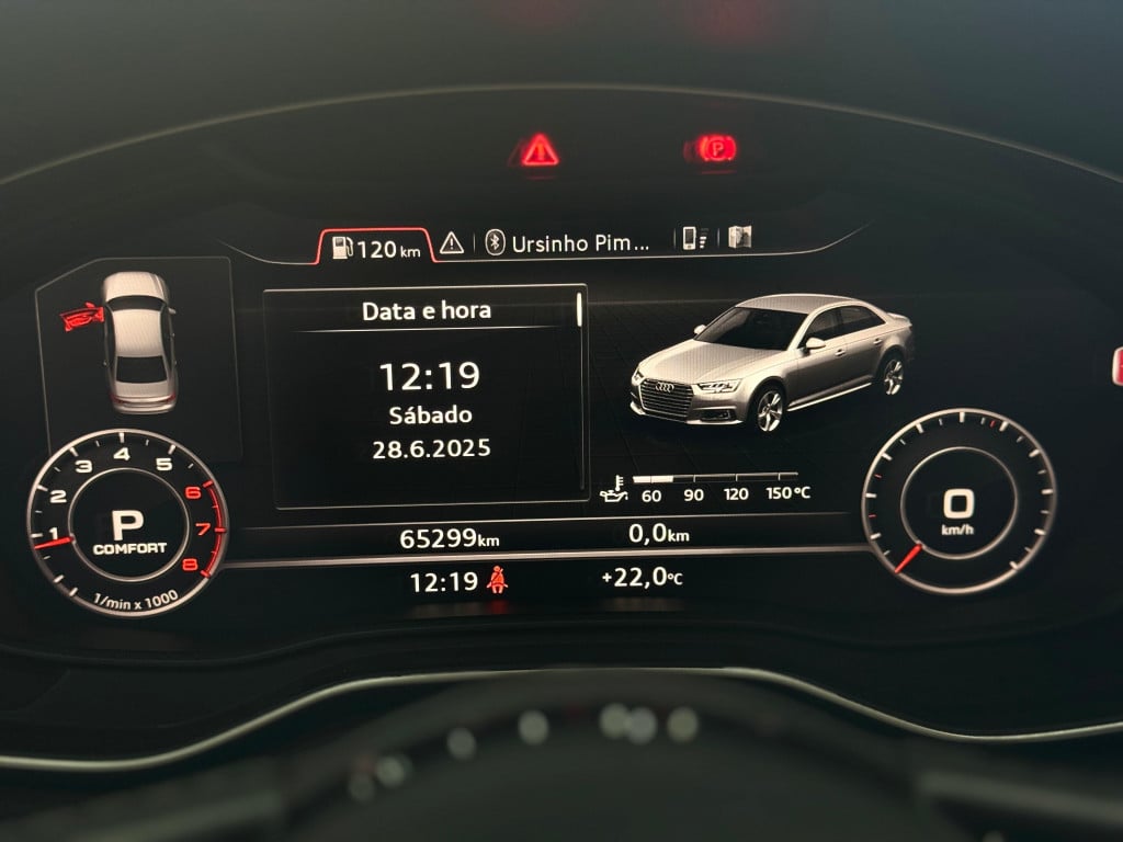 Imagem do veículo AUDI A4 2.0 TFSI AMBIENTE 183CV GASOLINA 4P MULTITRONIC