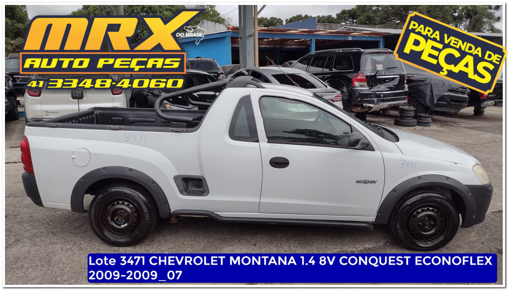 Imagem do veículo CHEVROLET MONTANA 1.4 MPFI CONQUEST CS 8V FLEX 2P MANUAL