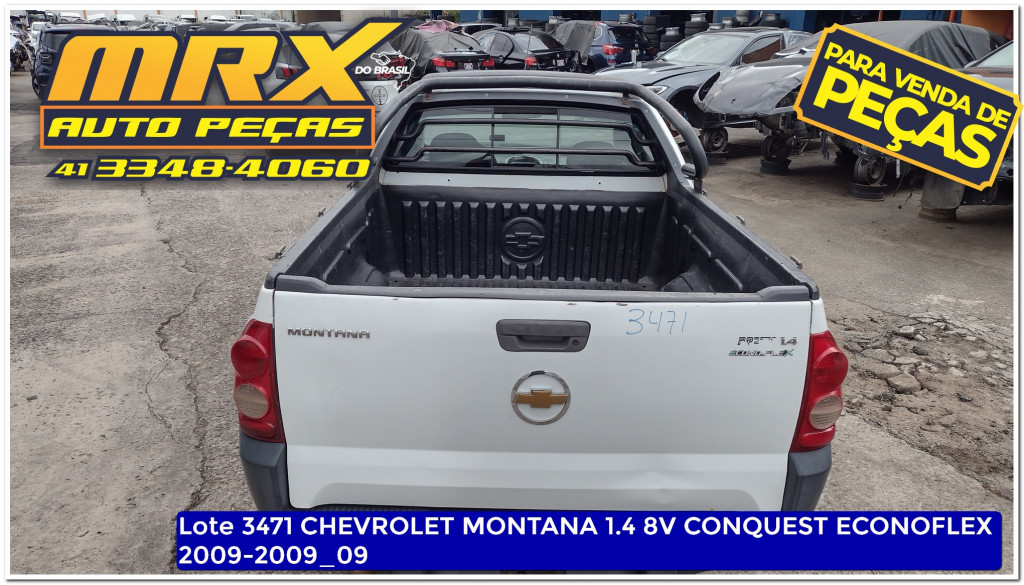 Imagem do veículo CHEVROLET MONTANA 1.4 MPFI CONQUEST CS 8V FLEX 2P MANUAL
