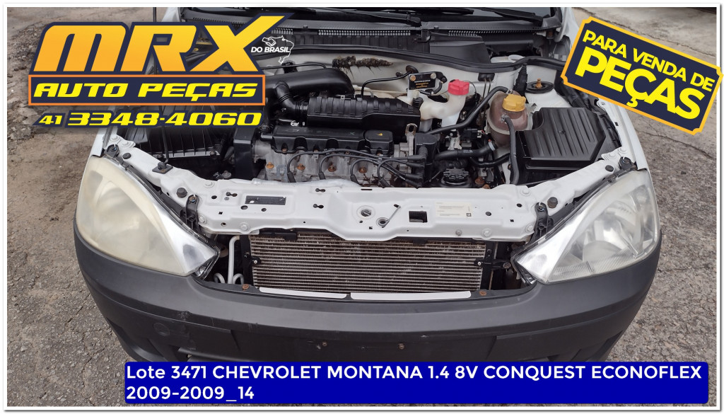 Imagem do veículo CHEVROLET MONTANA 1.4 MPFI CONQUEST CS 8V FLEX 2P MANUAL
