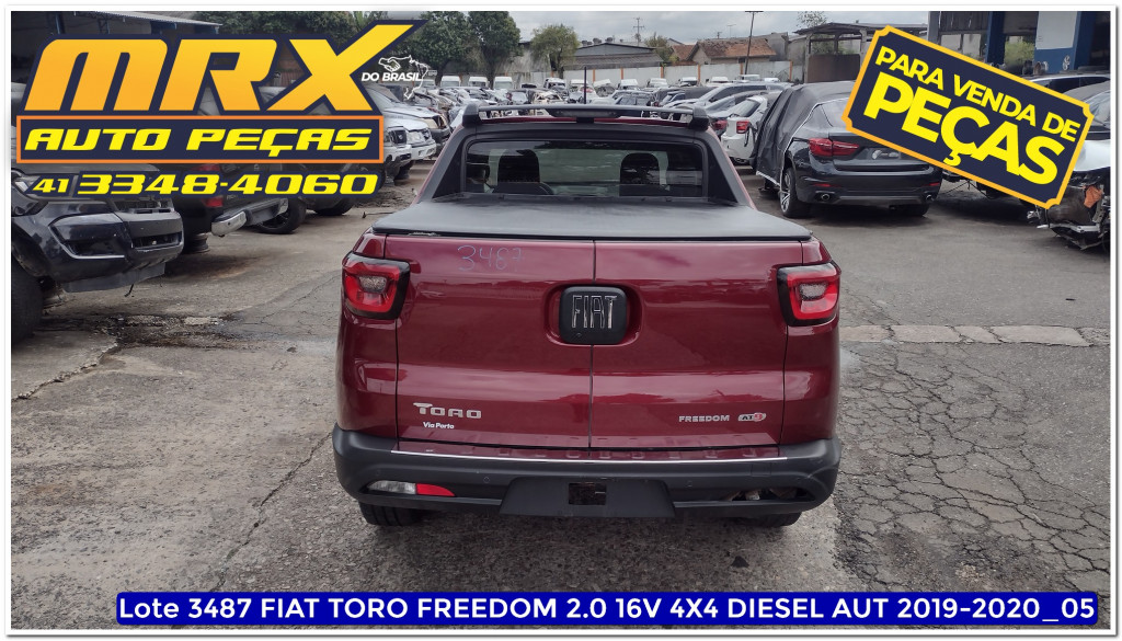 Imagem do veículo FIAT TORO 2.0 16V TURBO DIESEL FREEDOM 4WD AT9