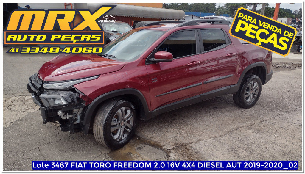 Imagem do veículo FIAT TORO 2.0 16V TURBO DIESEL FREEDOM 4WD AT9