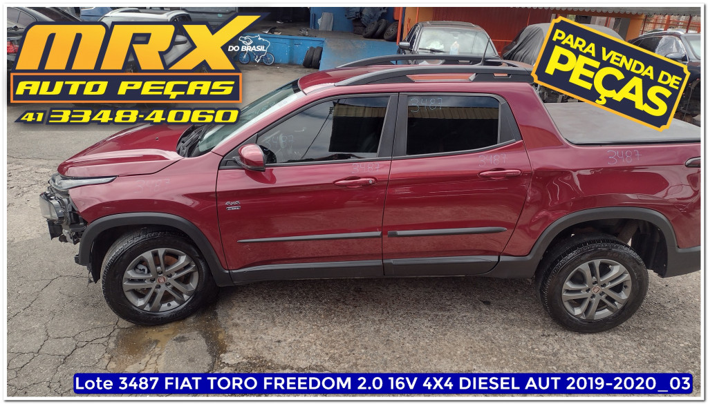Imagem do veículo FIAT TORO 2.0 16V TURBO DIESEL FREEDOM 4WD AT9