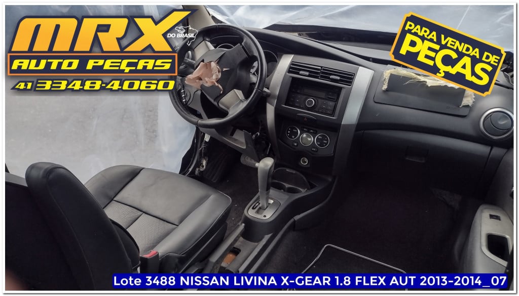 Imagem do veículo NISSAN LIVINA 1.8 SL X-GEAR 16V FLEX 4P AUTOMÁTICO