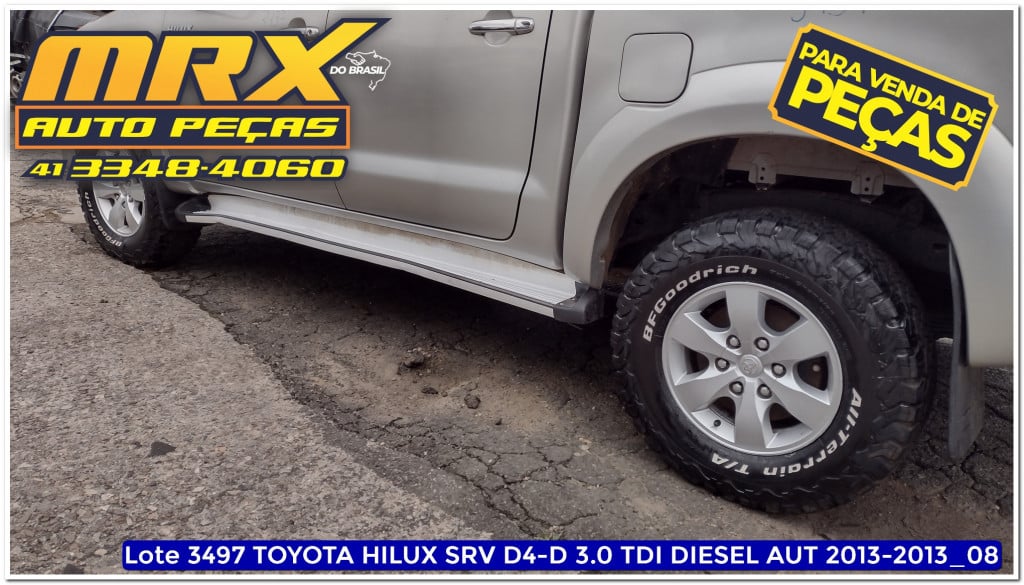 Imagem do veículo TOYOTA HILUX 3.0 SRV 4X4 CD 16V TURBO INTERCOOLER DIESEL 4P AUTOMÁTICO