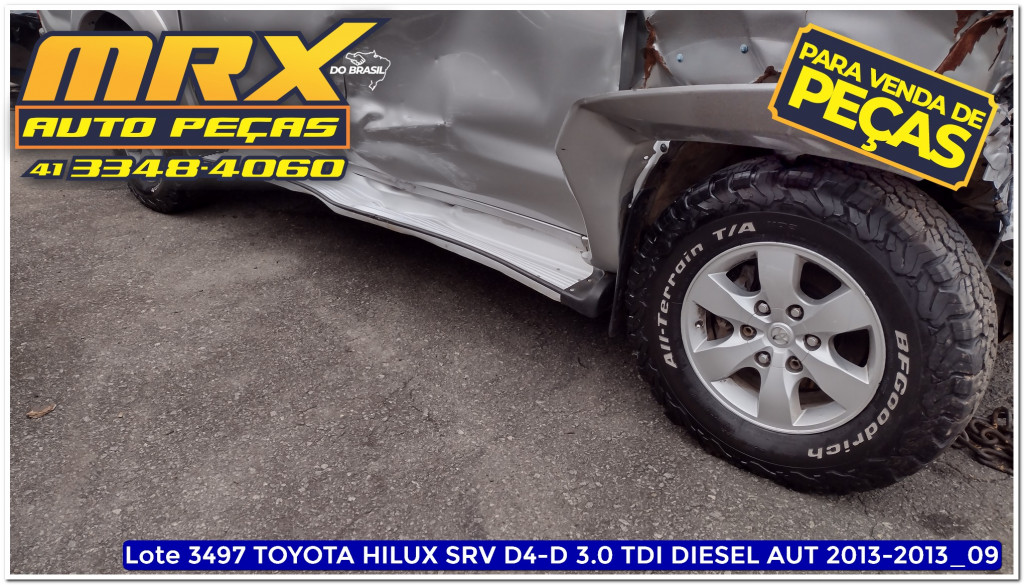 Imagem do veículo TOYOTA HILUX 3.0 SRV 4X4 CD 16V TURBO INTERCOOLER DIESEL 4P AUTOMÁTICO