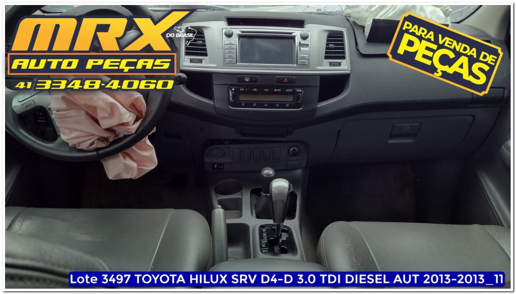 Imagem do veículo TOYOTA HILUX 3.0 SRV 4X4 CD 16V TURBO INTERCOOLER DIESEL 4P AUTOMÁTICO