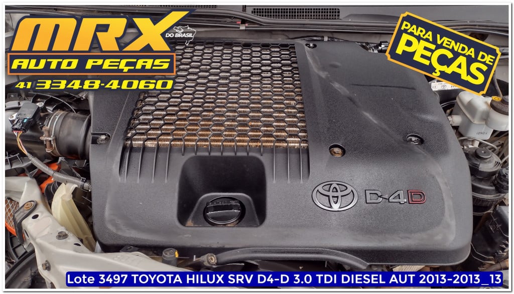 Imagem do veículo TOYOTA HILUX 3.0 SRV 4X4 CD 16V TURBO INTERCOOLER DIESEL 4P AUTOMÁTICO