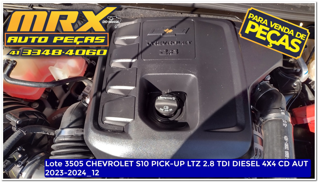 Imagem do veículo CHEVROLET S10 2.8 LTZ 4X4 CD TURBO DIESEL 4P AUTOMÁTICO