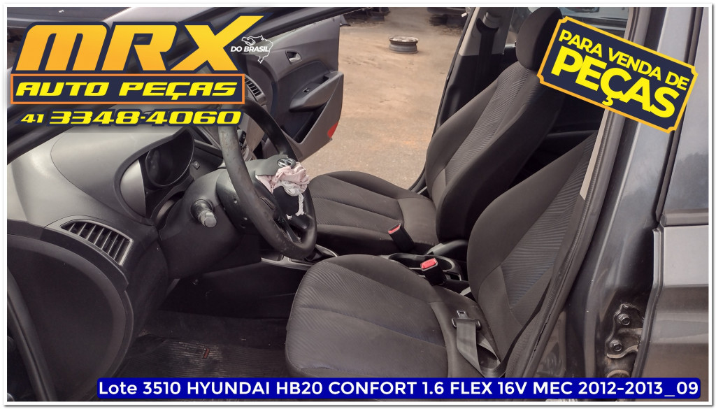 Imagem do veículo HYUNDAI HB20 1.6 COMFORT 16V FLEX 4P MANUAL