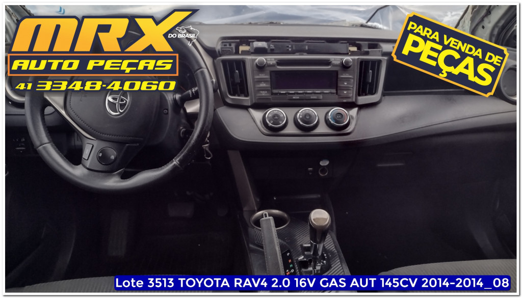 Imagem do veículo TOYOTA RAV4 2.0 16V GASOLINA 4P AUTOMÁTICO