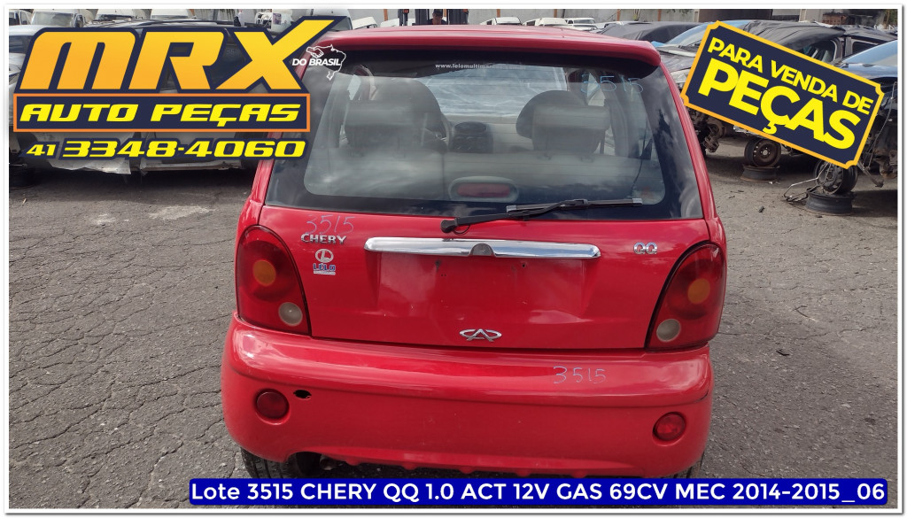 Imagem do veículo CAOA CHERY QQ 1.0 MPFI ACT 12V GASOLINA 4P MANUAL