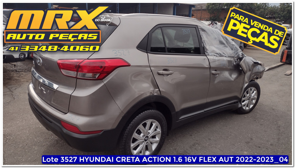 Imagem do veículo HYUNDAI CRETA 1.6 16V FLEX ACTION AUTOMÁTICO